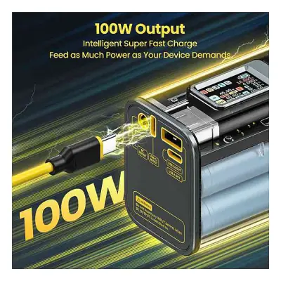 Shargeek Storm 2 100W 25600mAh Laptop Power Bank